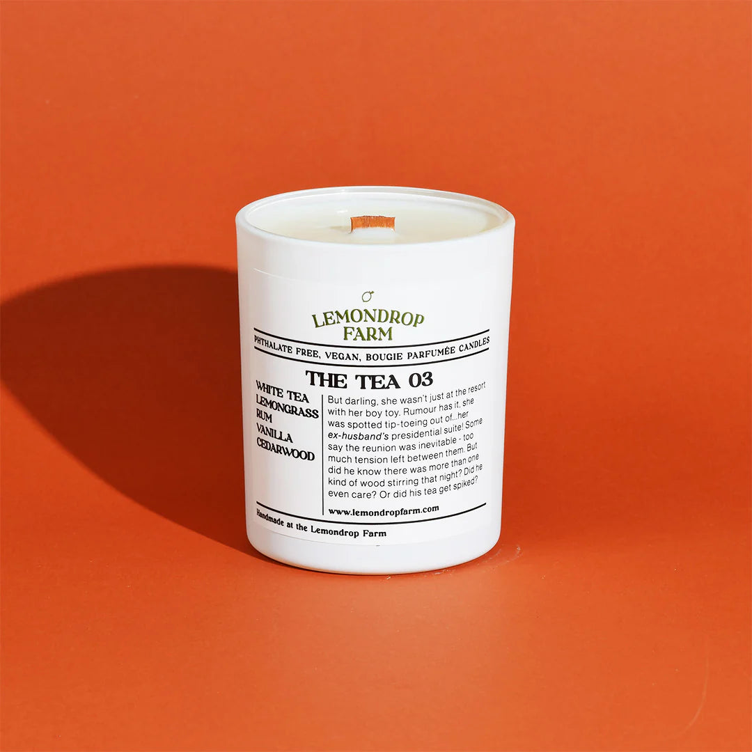 Non Toxic Tea Scented Candles