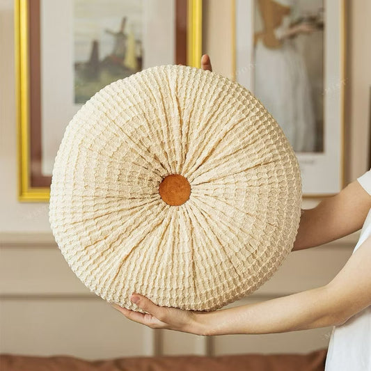 Round Throw Pillow Set