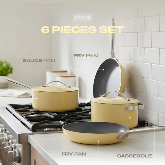 Ceramic Non Stick Cookware Set