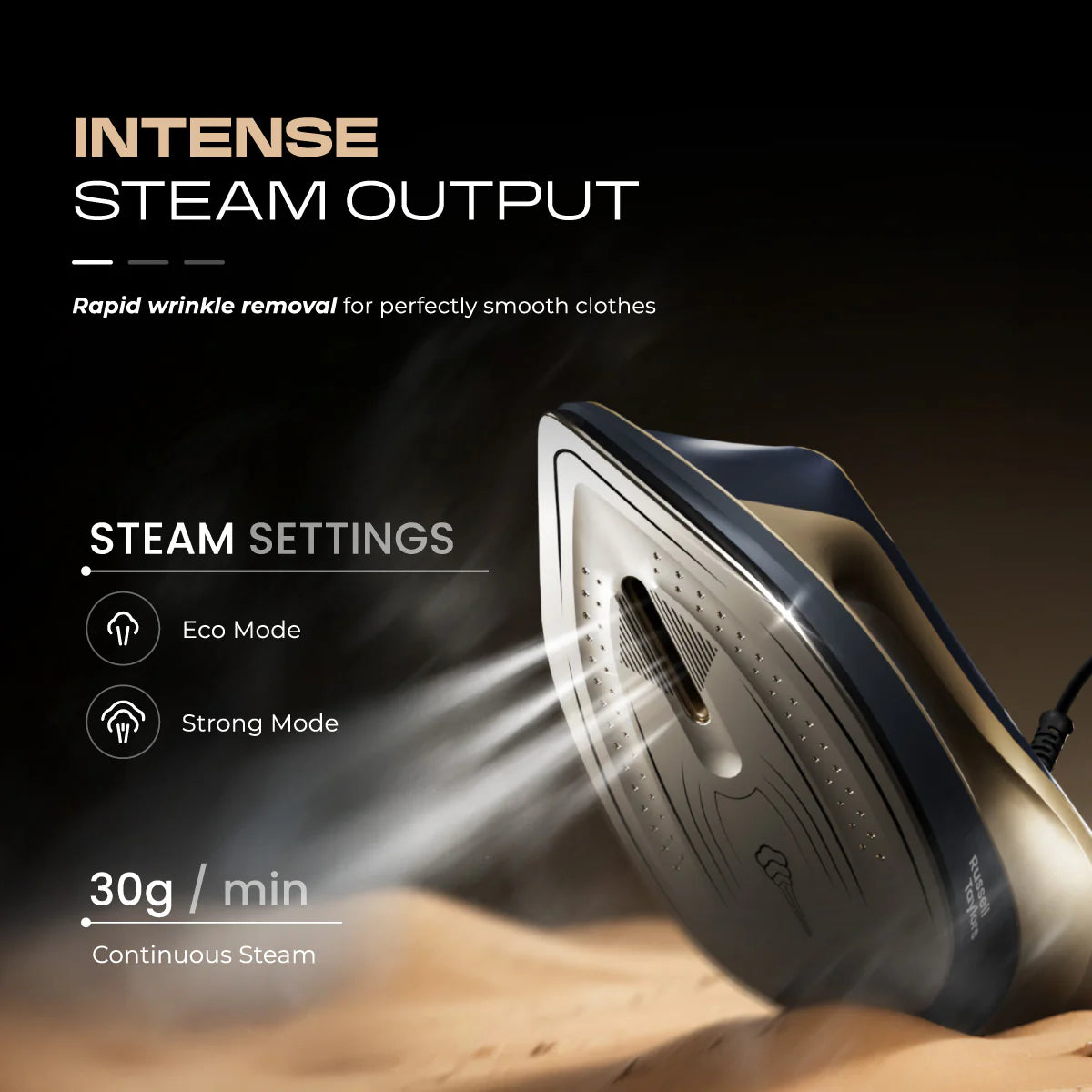 2 in 1 Steam Iron & Garment Steamer