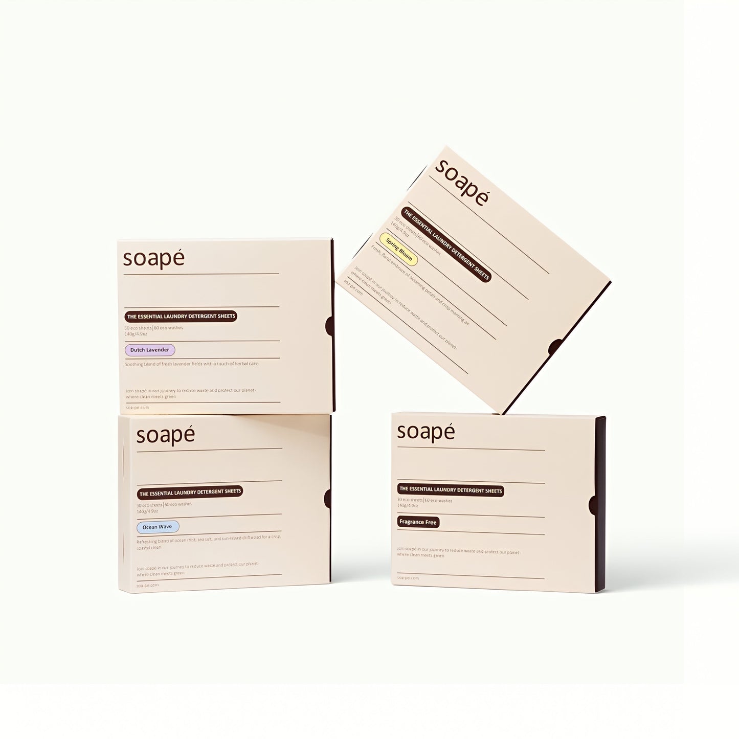 Eco-friendly Detergent Sheets