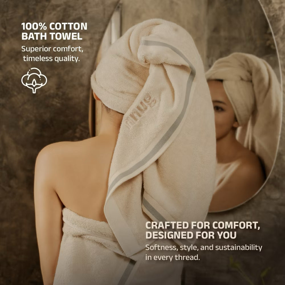 100% Organic Cotton Luxury Bath Towel