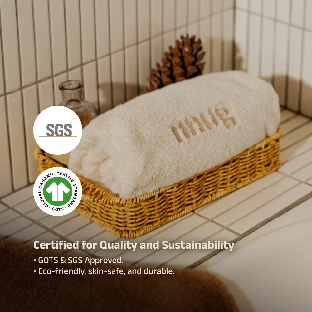 100% Organic Cotton Luxury Bath Towel