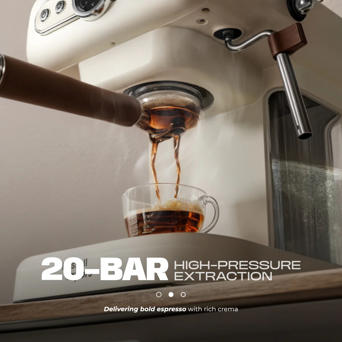 20 Bar Espresso Coffee Machine