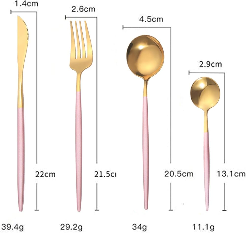 24 Pieces Cutlery Set
