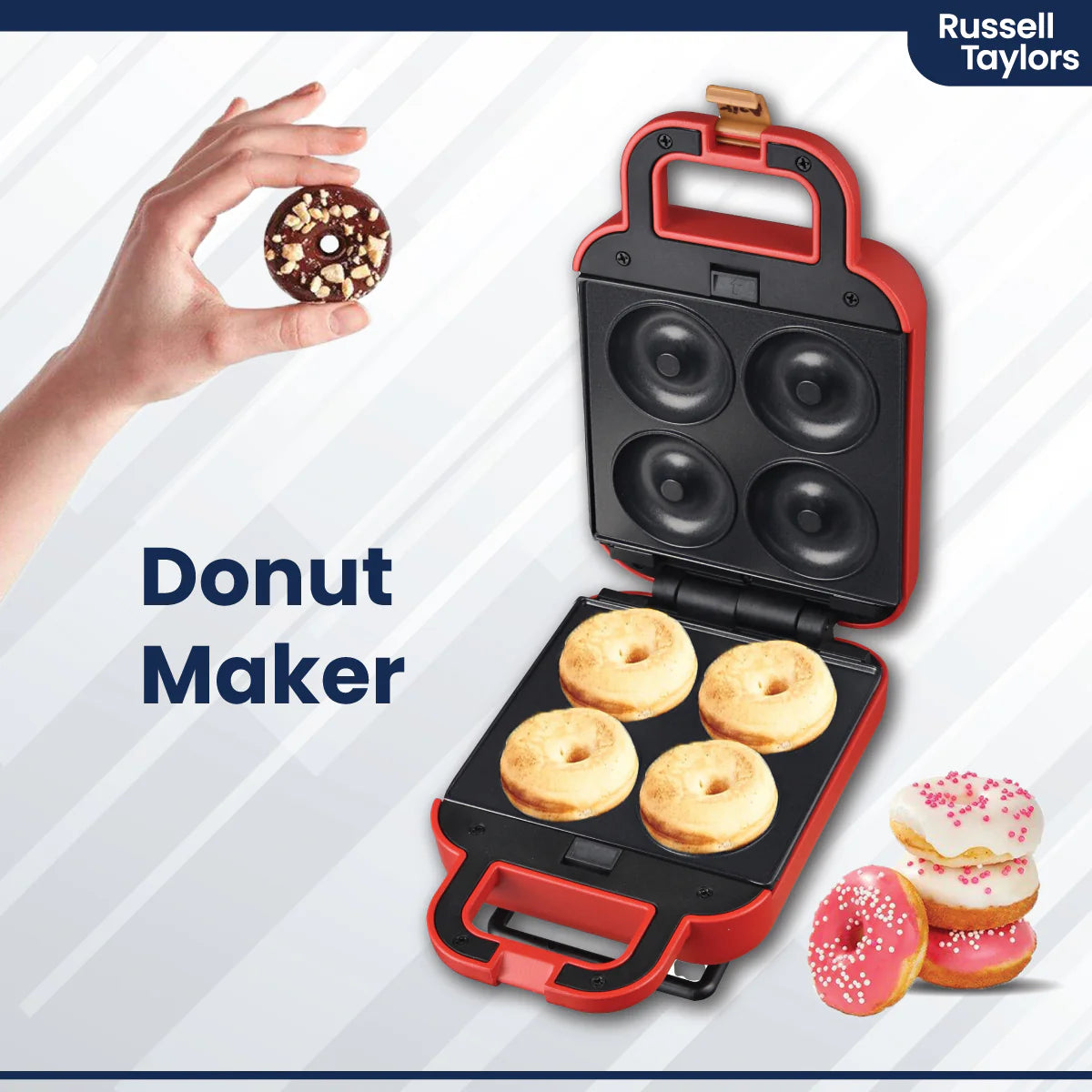 3 in 1 Waffle, Sandwich & Doughnut Maker