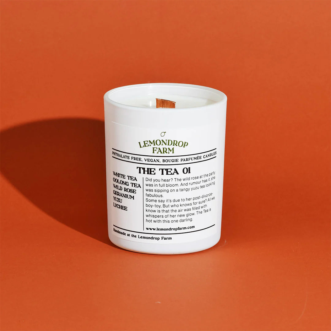 Non Toxic Tea Scented Candles