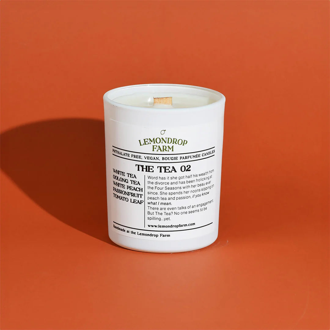 Non Toxic Tea Scented Candles